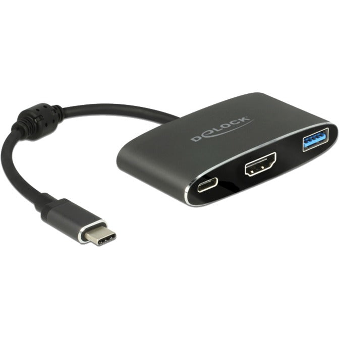 Delock USB-C-Mann> HDMI Female + USB-A + USB-C PD