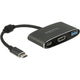 Delock USB-C-Mann> HDMI Female + USB-A + USB-C PD
