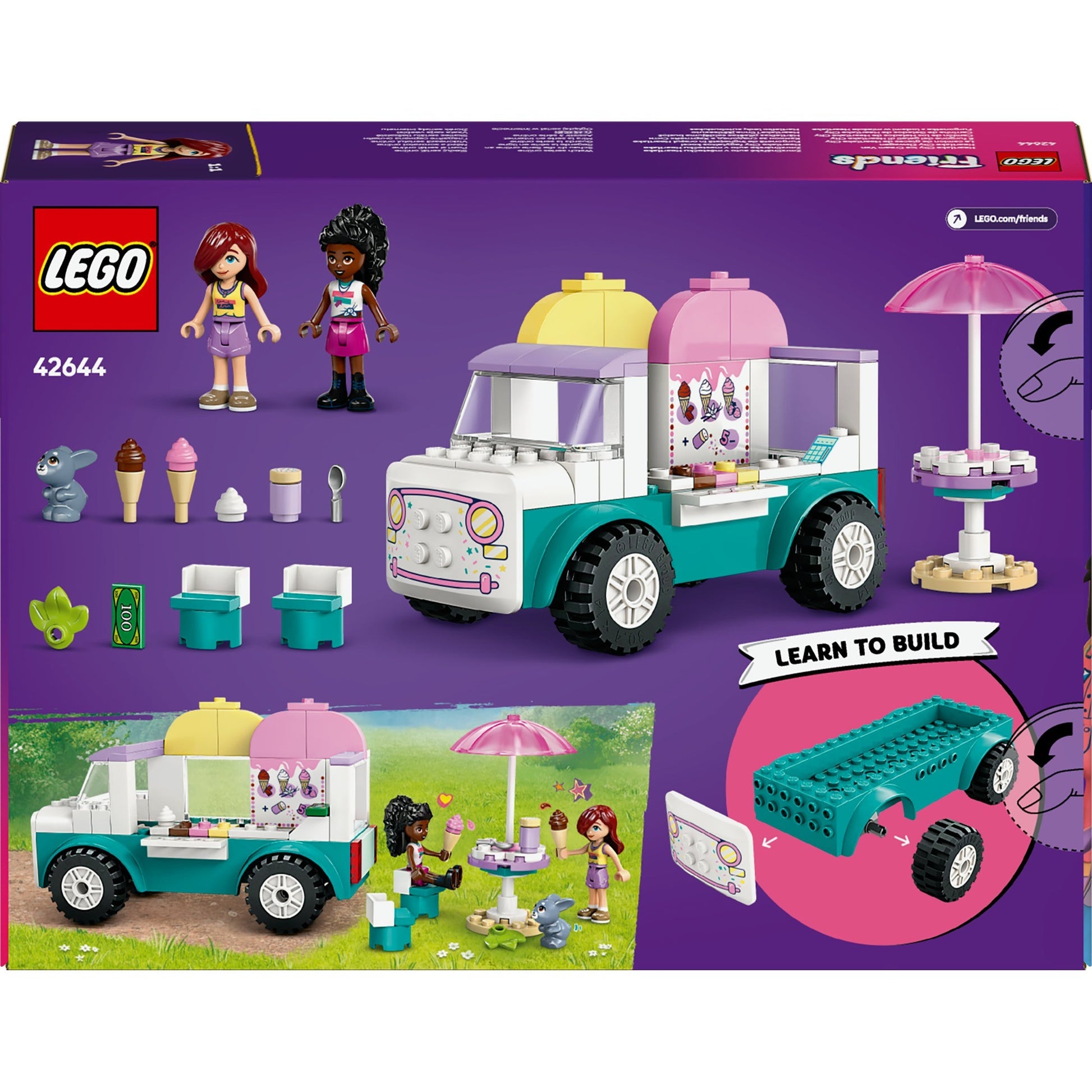 Lego Lego Freunde 42644 Heartlake City Ice Cream Truck
