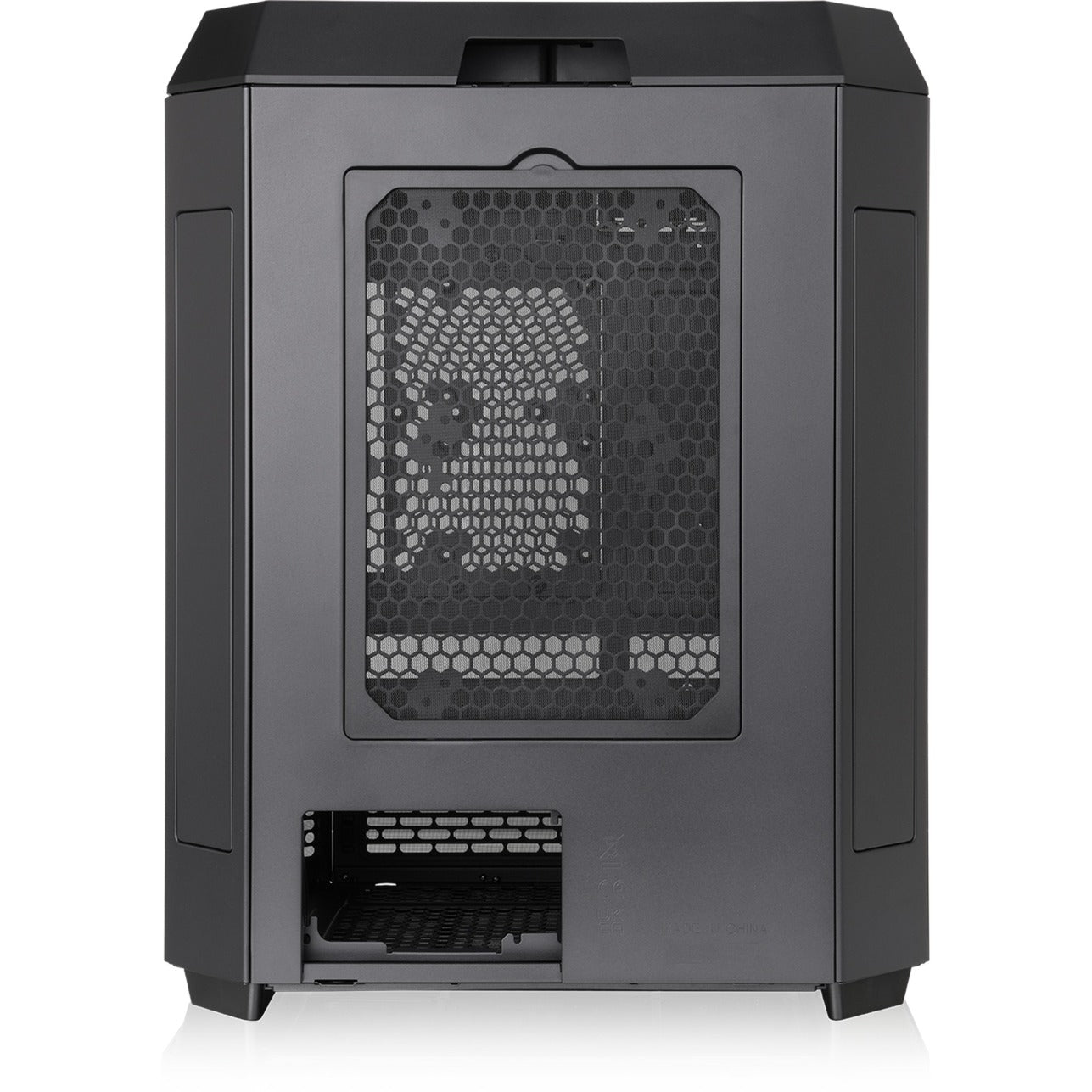 Thermaltake The Tower 600 Midi-Tower-Gehäuse (schwarz | 4x USB-A | 1x USB-C | gehärtetes Glas)