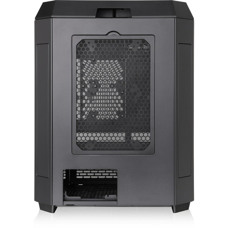 Thermaltake The Tower 600 Midi-Tower-Gehäuse (schwarz | 4x USB-A | 1x USB-C | gehärtetes Glas)