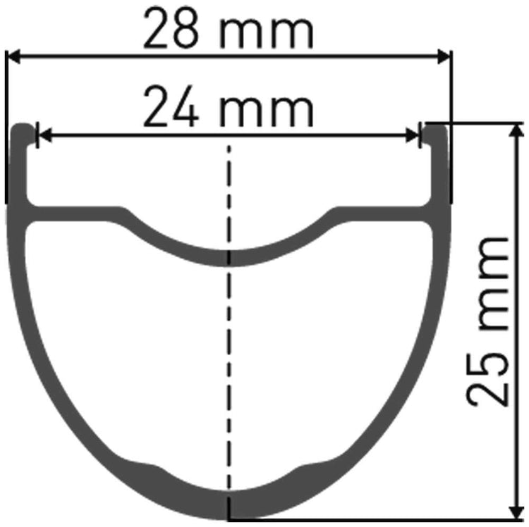 DT Swiss GR 1600 Spline® 25 28 Disc Vorderrad