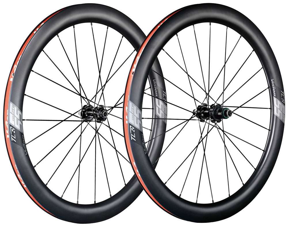Vision Service Course 55 Disc Clincher TLR Carbon-Laufradsatz
