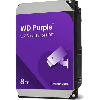Western Digital Western Digital WD85Purz Purple Surveillance HD, 8 TB, 3,5, SATA3, 7200 U / min, 256 MB