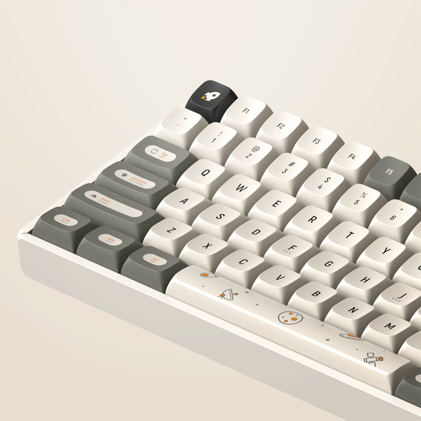 Iqunix F97 Hitchhiker Wireless mechanischer Tastatur