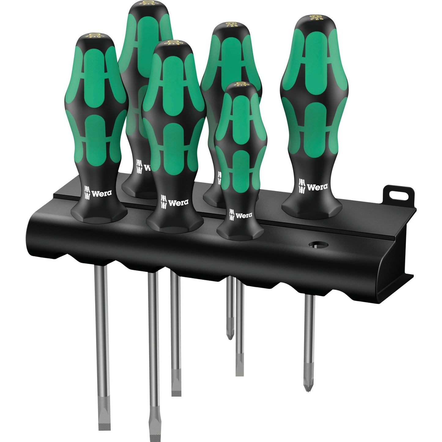 Wera Schraubendreher -Set 334 335 6 Kraftform Plus, Lase