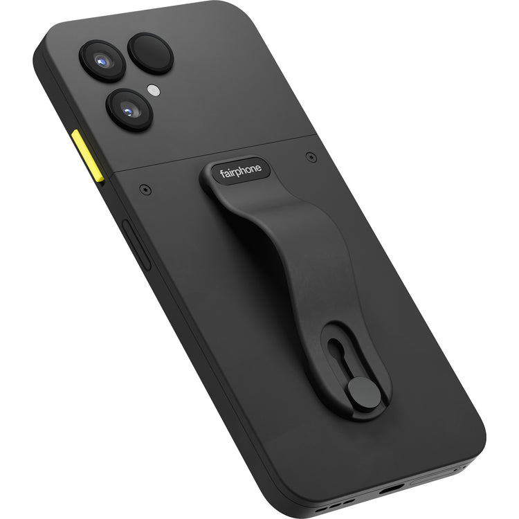 Fairphone (Gen. 6) Smartphone-Halterung mit Fingerschlaufe (schwarz)