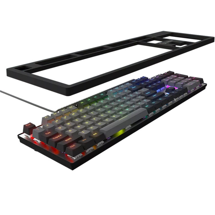 Lorgar Azar 514, Gaming-Tastatur (Schwarz, US-Layout, Logar Dream, RGB)