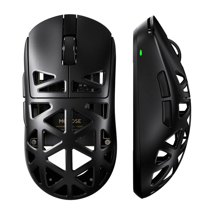 Mchose a7x Ultra-Magnesiumlegierung kabellose Gaming-Maus (schwarz, bis zu 40.000 dpi, 2,4 GHz USB-C Bluetooth)