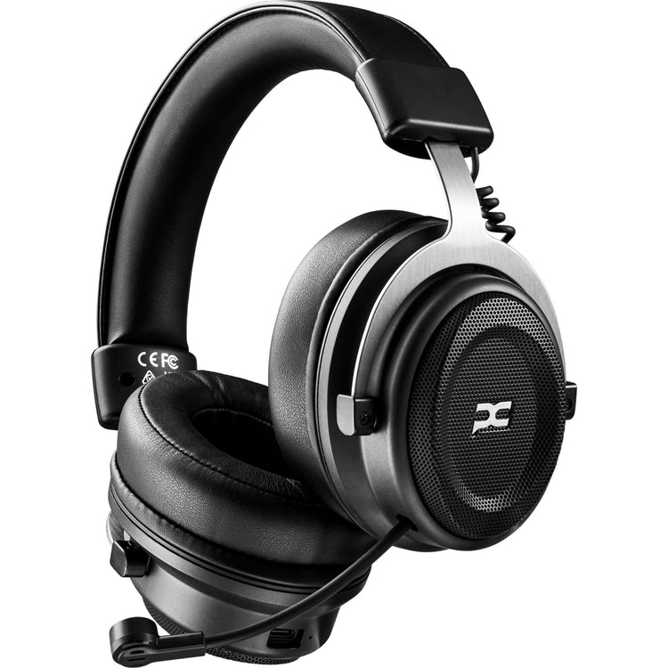 Powercolor Alphyn AH10 Kabelloses Over-Ear-Gaming-Headset (Schwarz, PC, Konsole oder Mobilgerät)