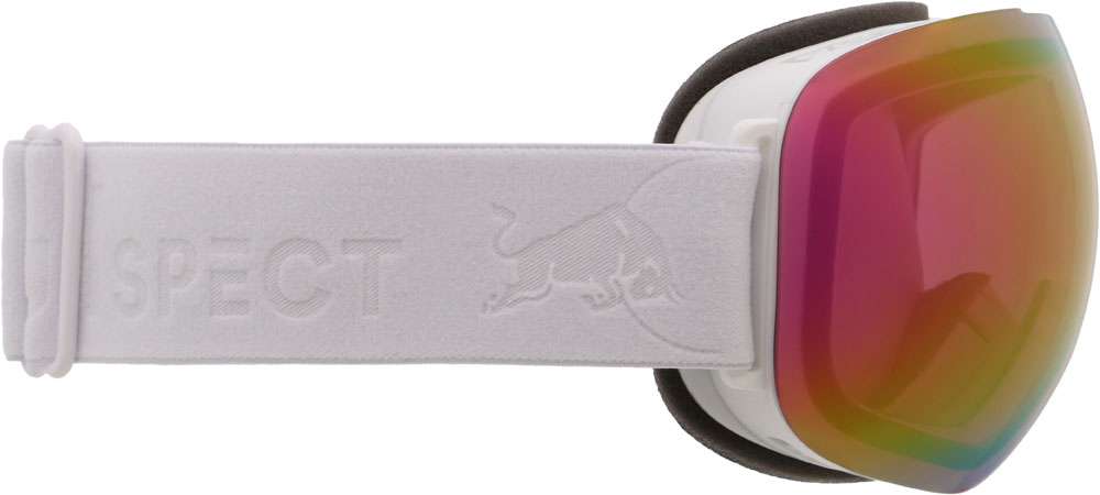 Red Bull Spec Eyewear Bent-07RO2 Rot mit lila Spiegel – Skibrille