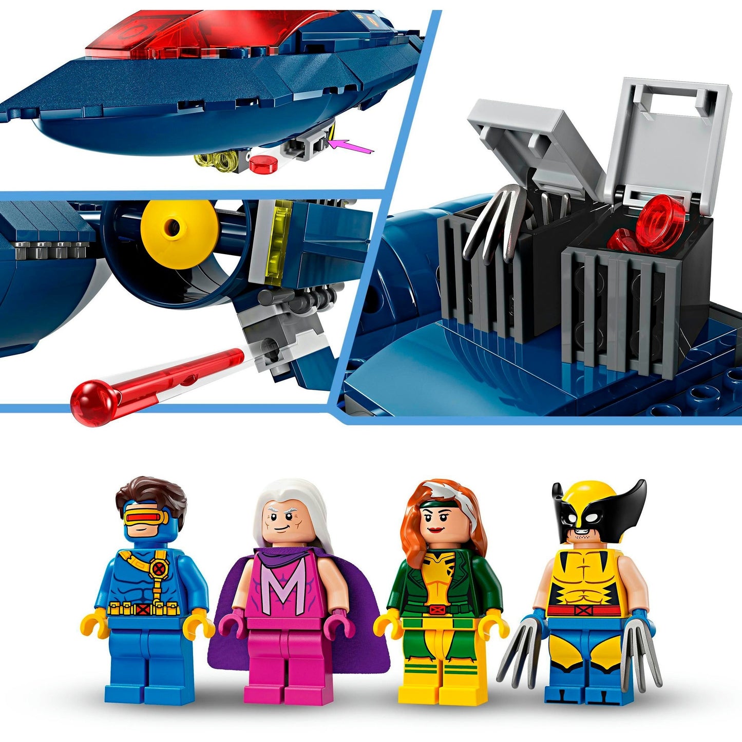 Lego Lego Super Heroes 76281 X-Men X-Jet
