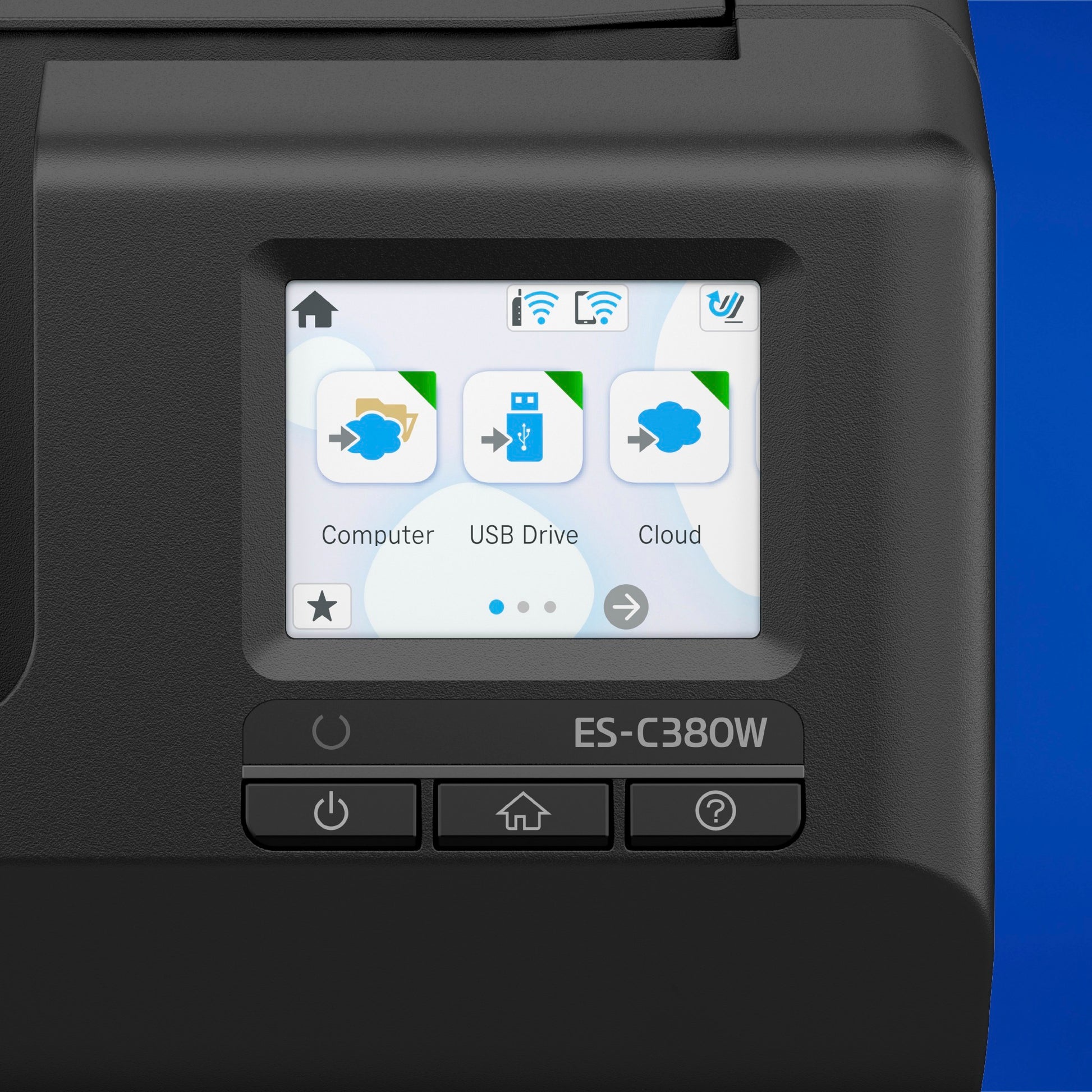 EPSON ES-C320W Compact A4-Dokumentscanner mit Wi-Fi-Con
