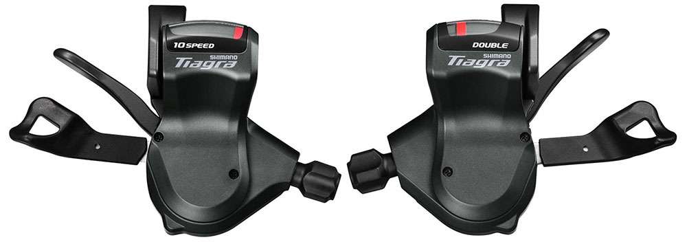 Shimano Tiagra SL-4700 2x10-Gang-Schalthebelset mit flachem Lenker
