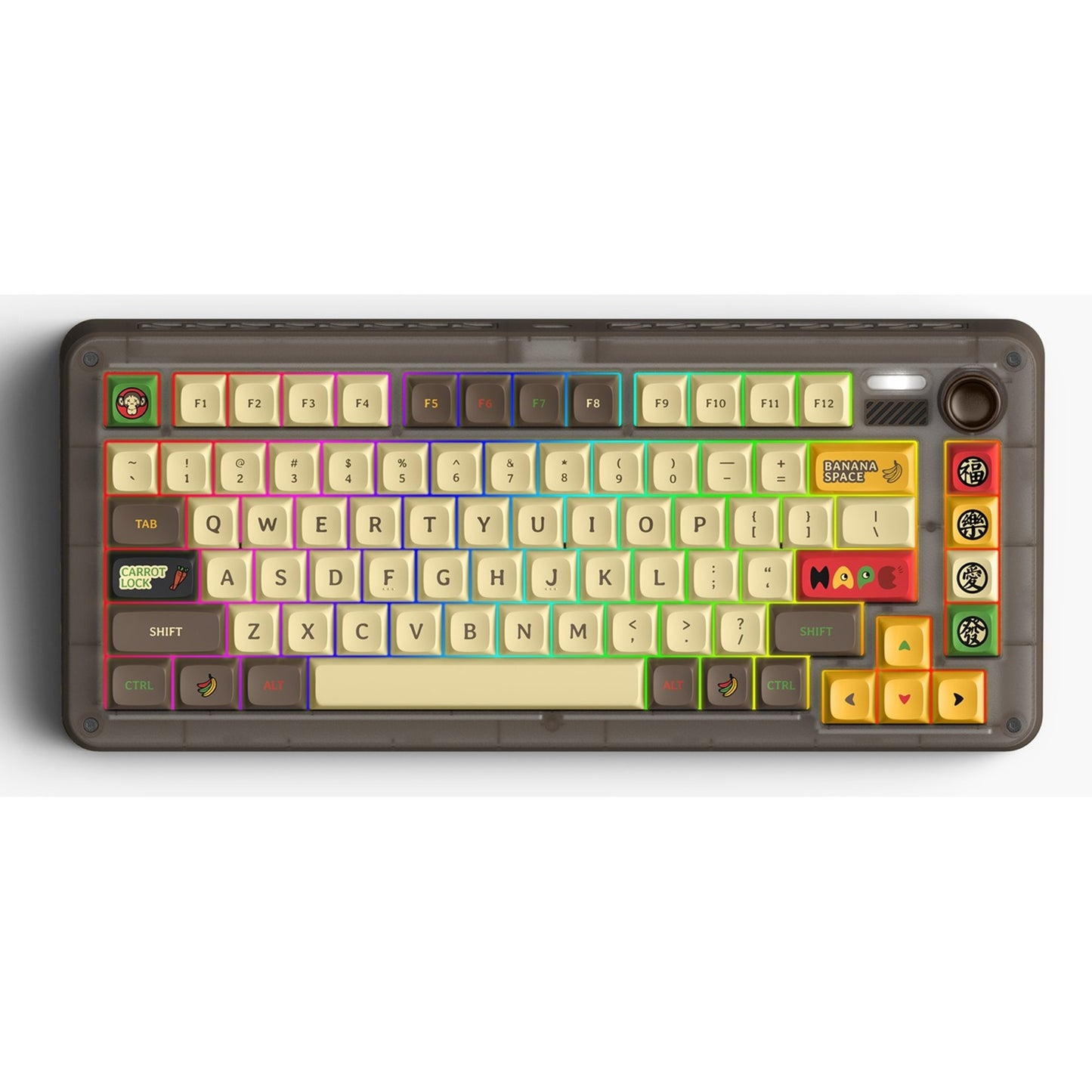 Iqunix ZX75 Happy Afe drahtlose mechanische Tastatur