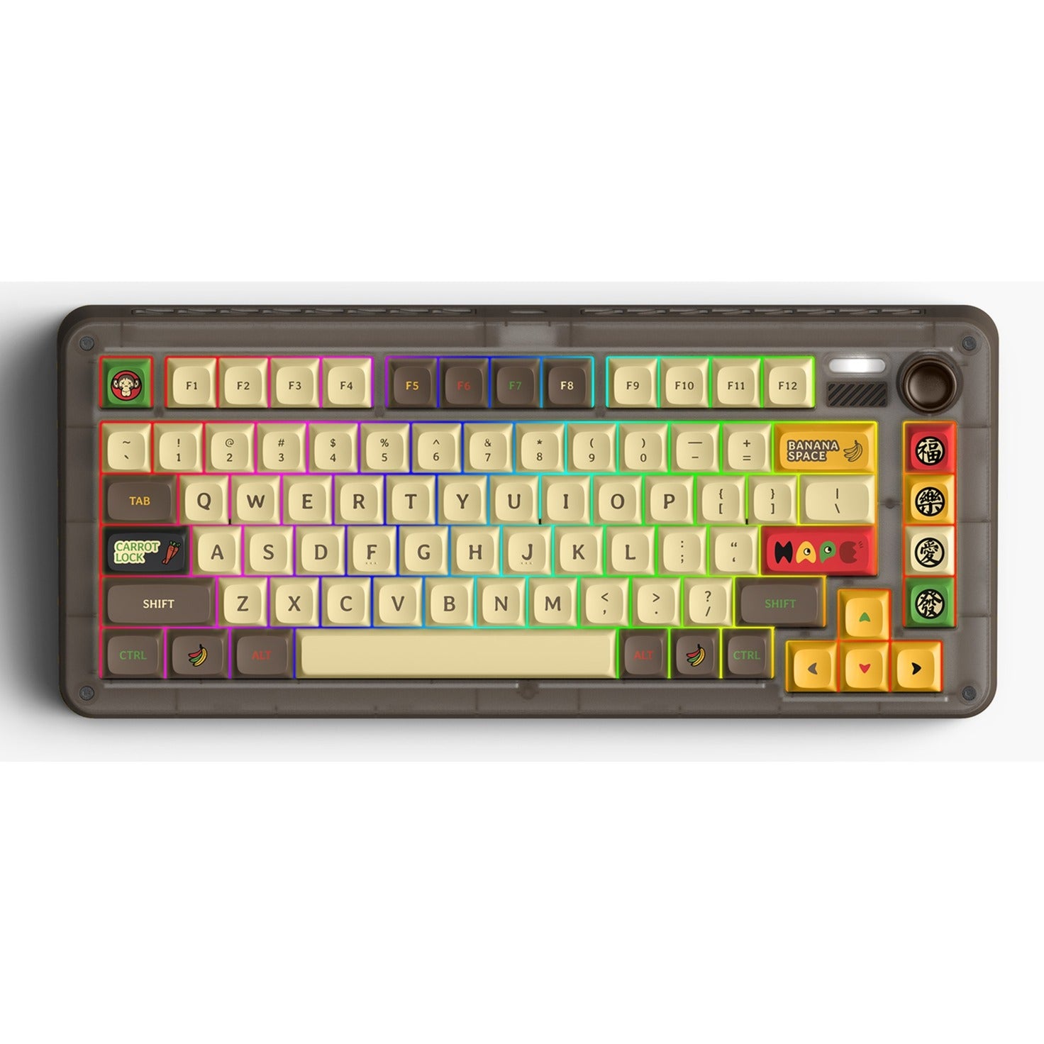 Iqunix ZX75 Happy Afe drahtlose mechanische Tastatur