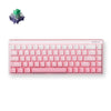 Mchose Ace 68 Air Hall-Effekt-Magnetschalter-Gaming-Tastatur (weiß, US-Layout (QWERTY), Kailh Magnetic God, 65 %, RGB, Hot-Swap, PBT-Tastenkappen, USB-C, Hall-Effekt-Sensor)