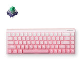 Mchose Ace 68 Air Hall-Effekt-Magnetschalter-Gaming-Tastatur (weiß, US-Layout (QWERTY), Kailh Magnetic God, 65 %, RGB, Hot-Swap, PBT-Tastenkappen, USB-C, Hall-Effekt-Sensor) - afbeelding 1