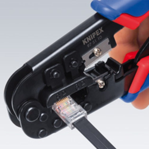Knipex Krimptang für westliche Stecker 975110