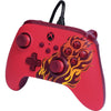 Powera Advantage Controller mit Kabel für die Xbox Series x|s – Red Fire (rot, Xbox Series x|s, Xbox One, PC)