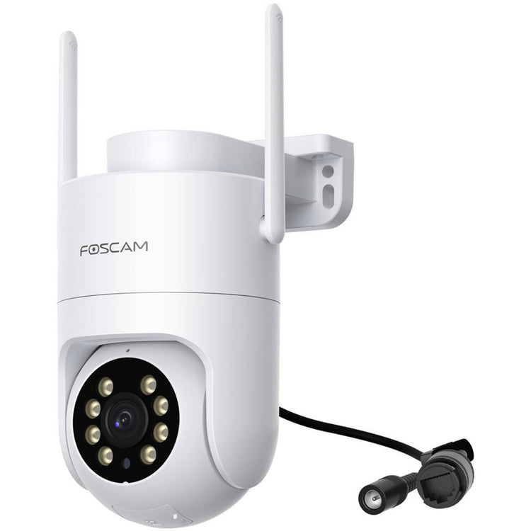 Foscam PD8, 4K 8MP Dual Band WiFi 6 PT Sicherheitskamera (weiß)