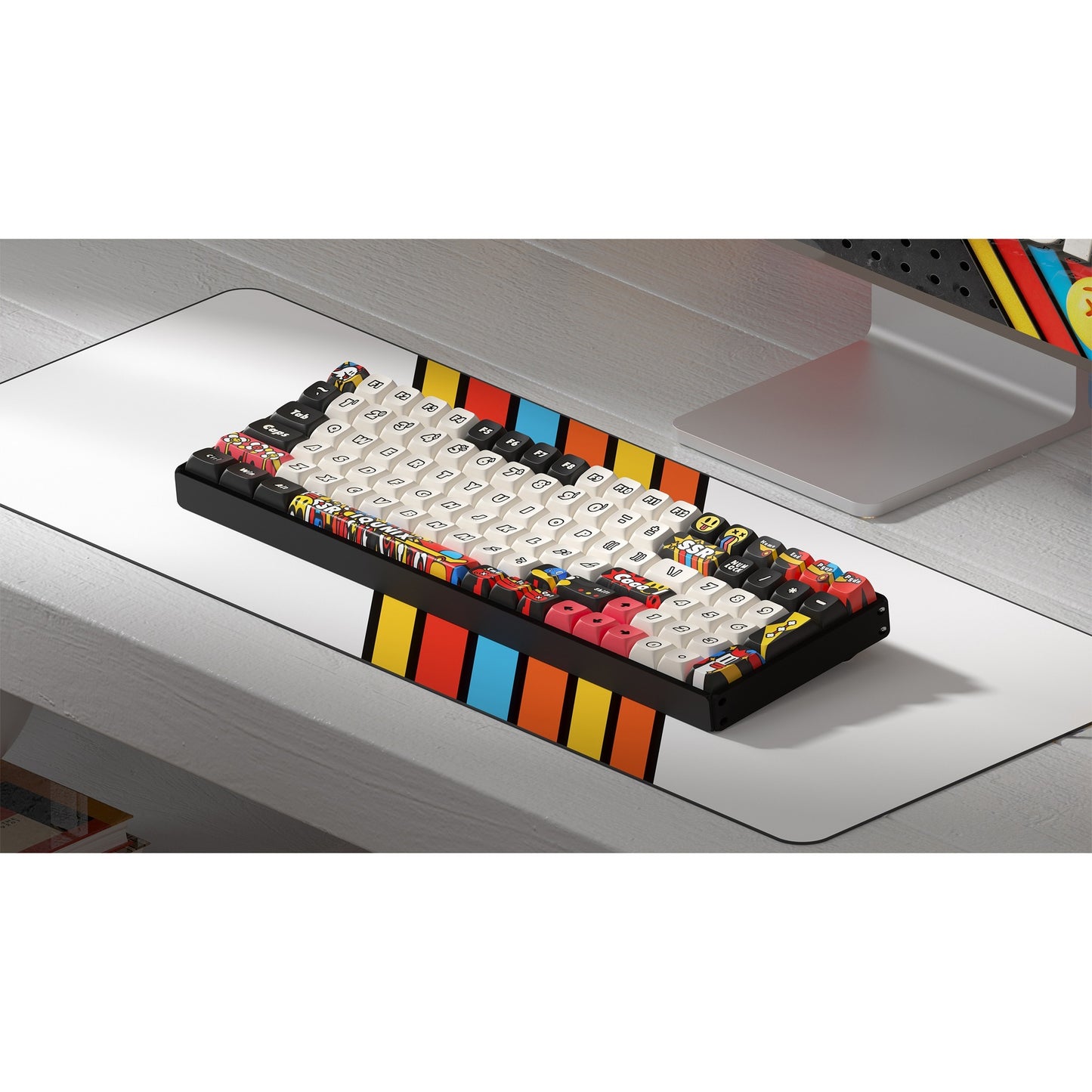 Iqunix F97 Graffiti -Tagebuch drahtlose mechanische Tastatur