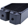 Alphacool nexxxos UT60 Vollkupfer 420-mm-Radiator (schwarz)