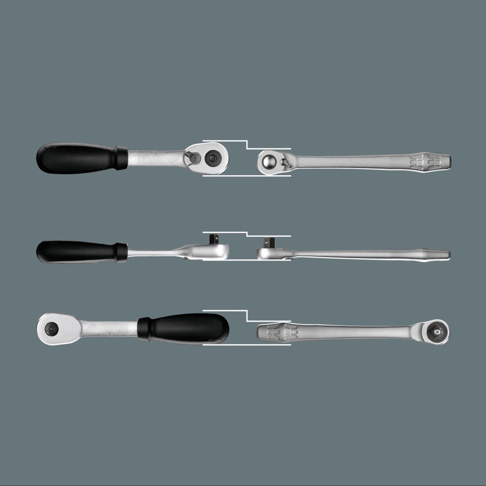 WAA 8100 SC 11 Zyklop Metal Ratels Set