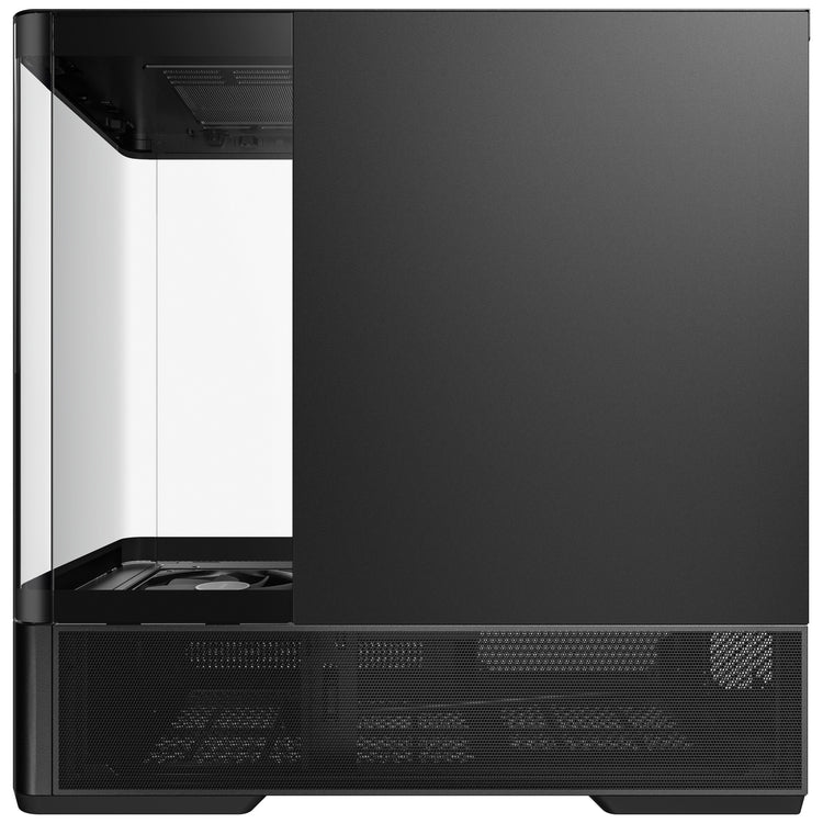 Antec C6 Curve Air Midi-Tower-Gehäuse (schwarz | 2x USB-A | 1x USB-C | gehärtetes Glas)