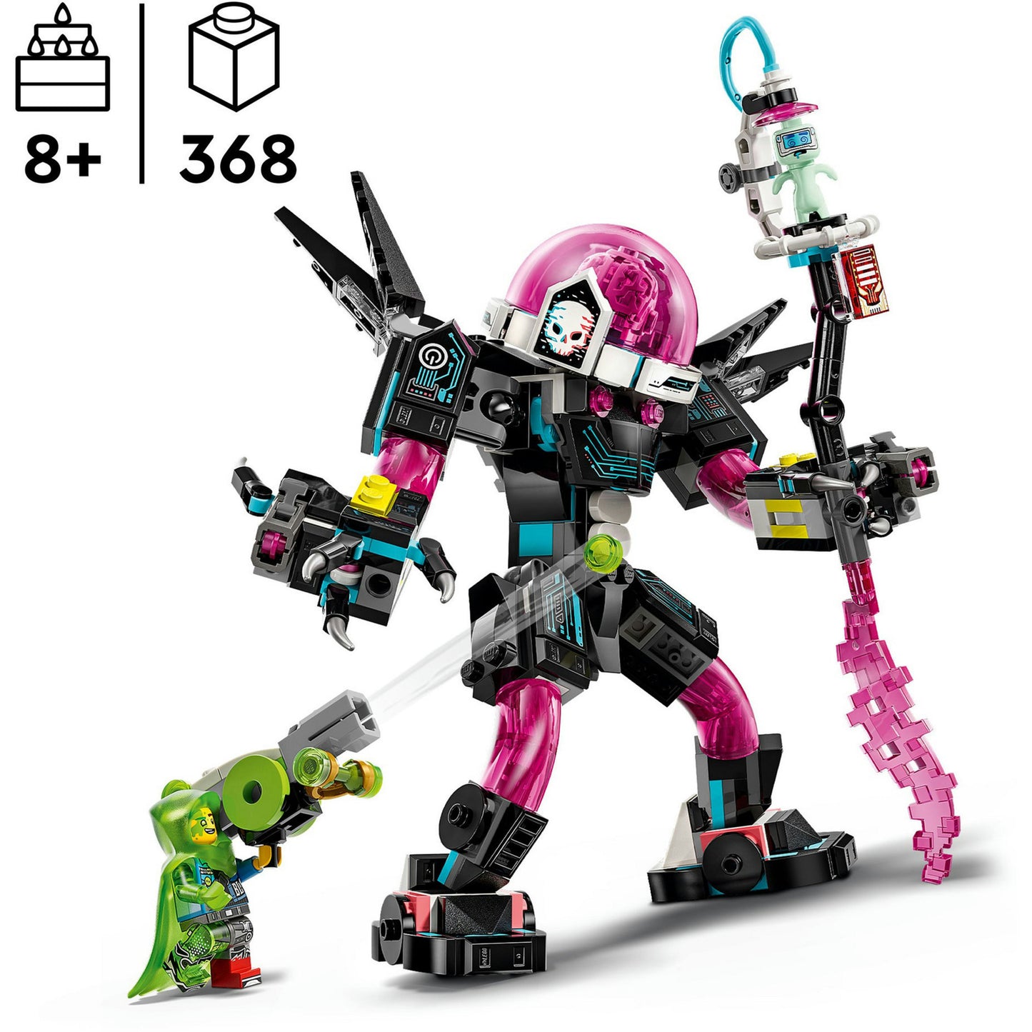 LEGO 71495 Dreamzzz Mateo gegen Cyber ​​Brain Mecha