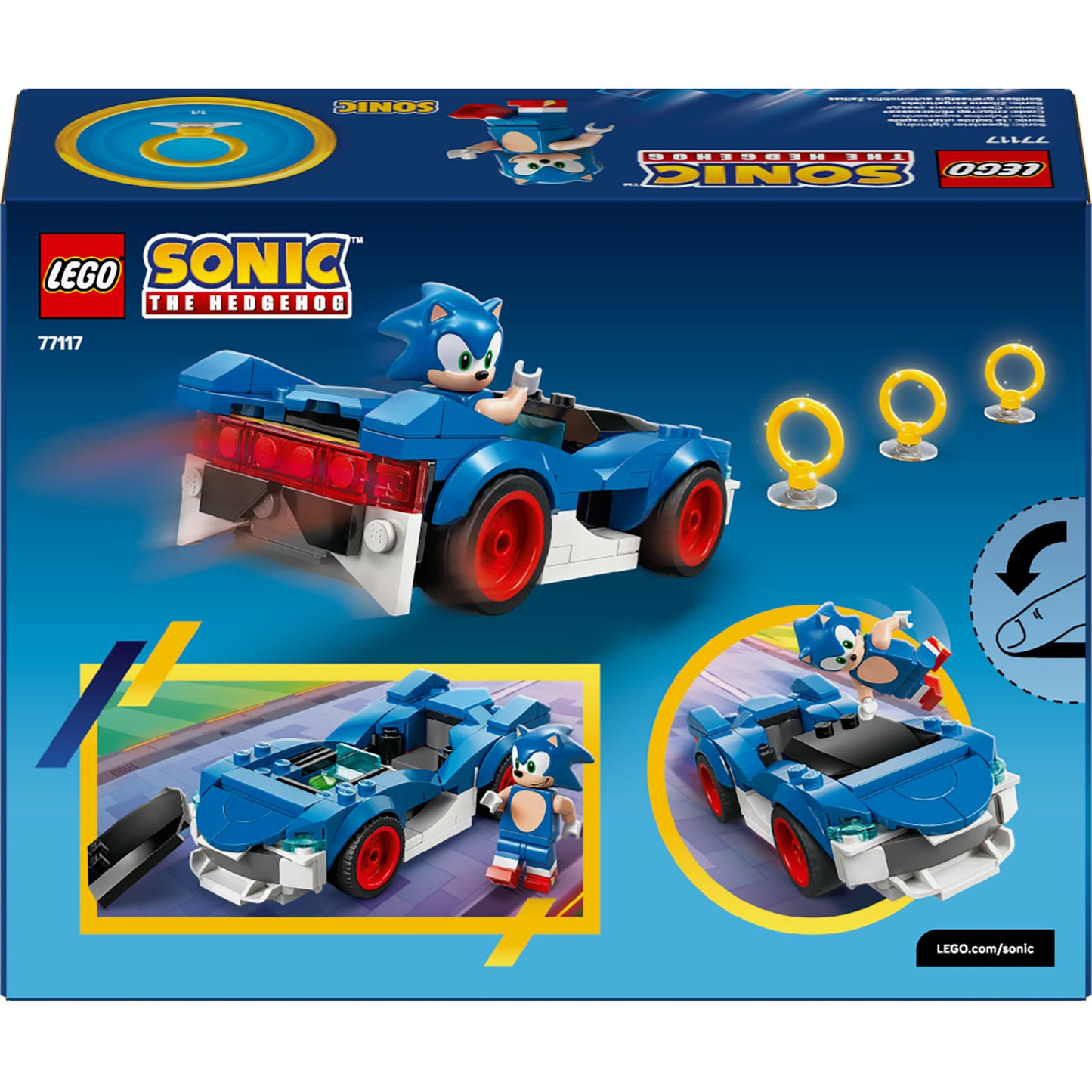 Lego Sonic 77117 Sonic Speedster Lightning | 2 Stk
