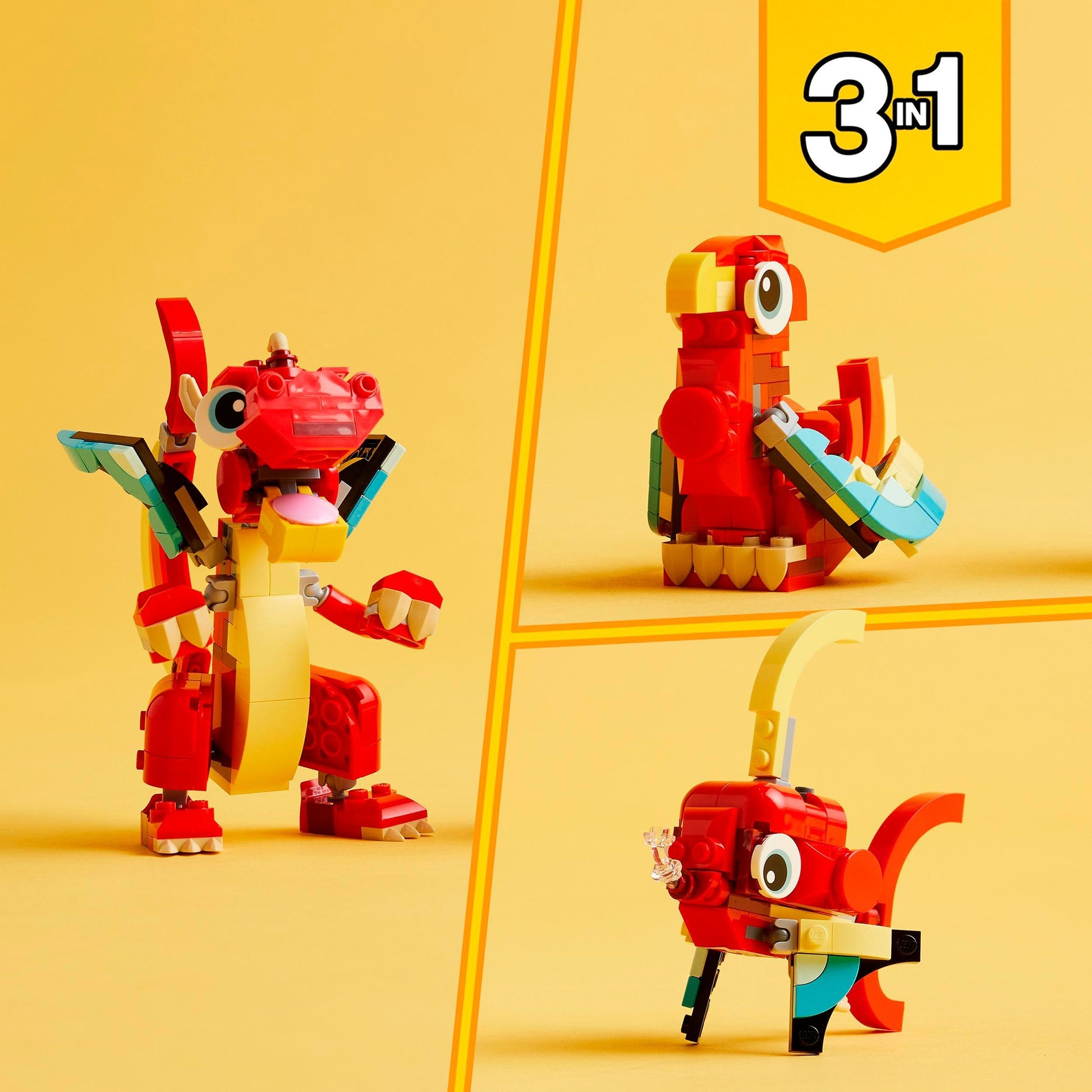 Lego LEGO Creator 31145 Roter Drache