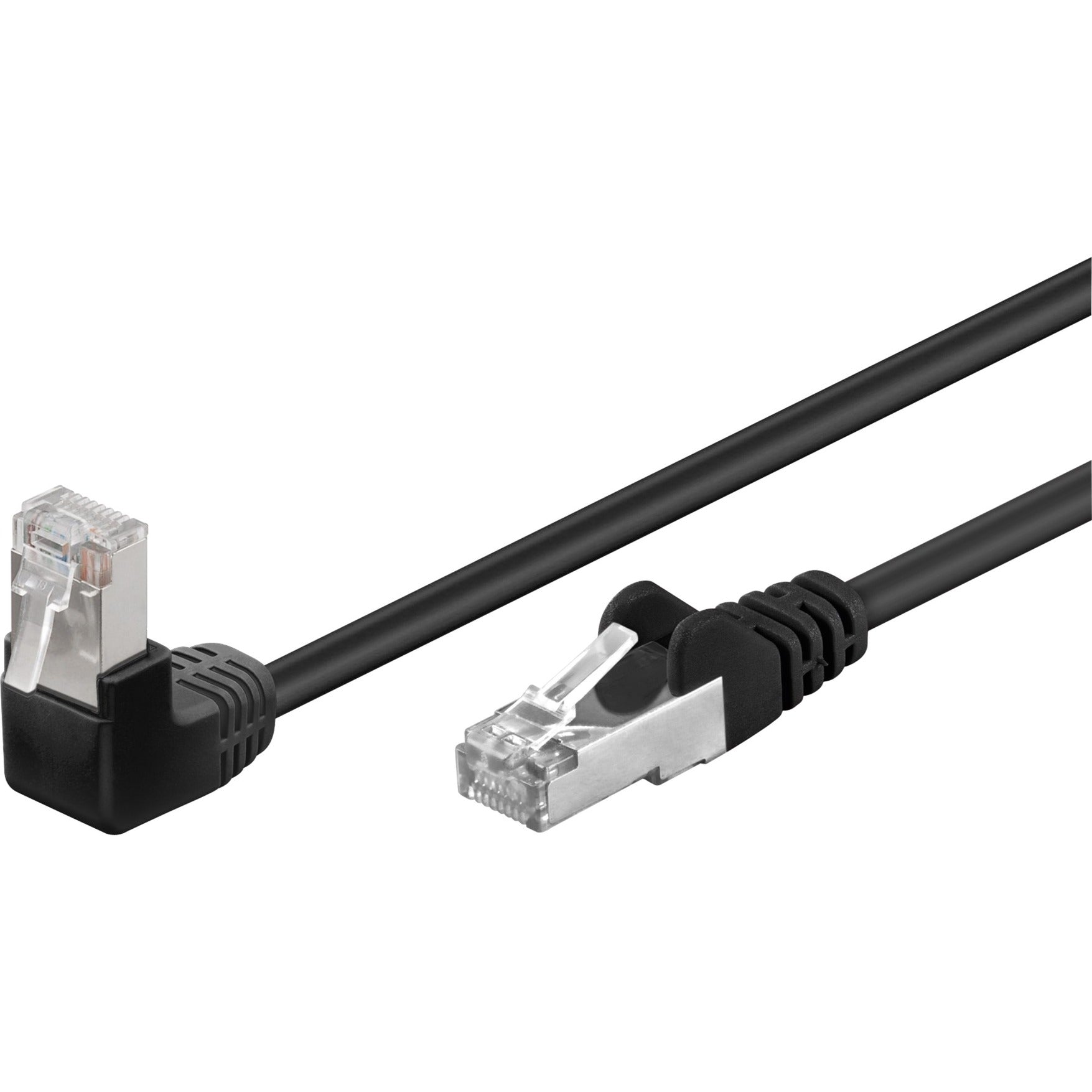 Goobay Patch Cable Cat 5th 90 ° F UTP 0,5 m