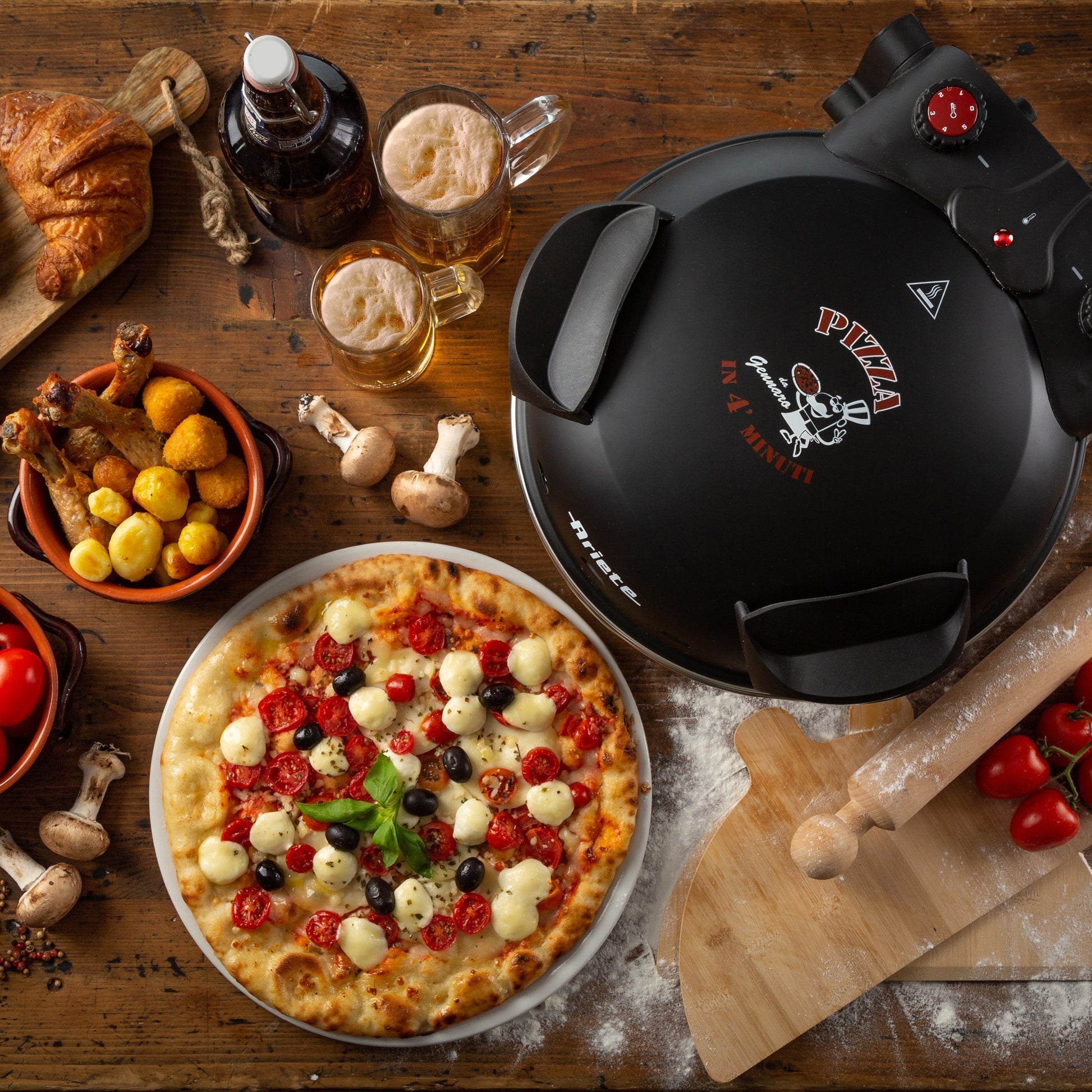 Ariete Pizza -Ofen 0909 10