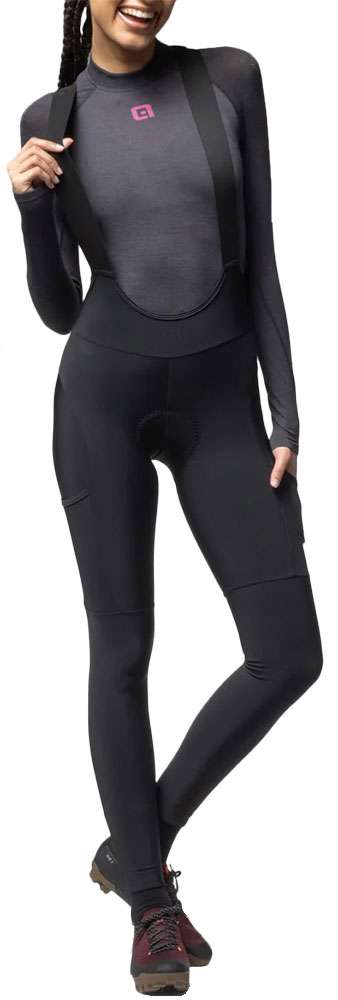 Alé Stones Cargo 2.0 – Damen-Trägerhose mit Polster