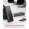Icy Box ib-dk7401-cu31 17-in-1 Dockingstation (schwarz)