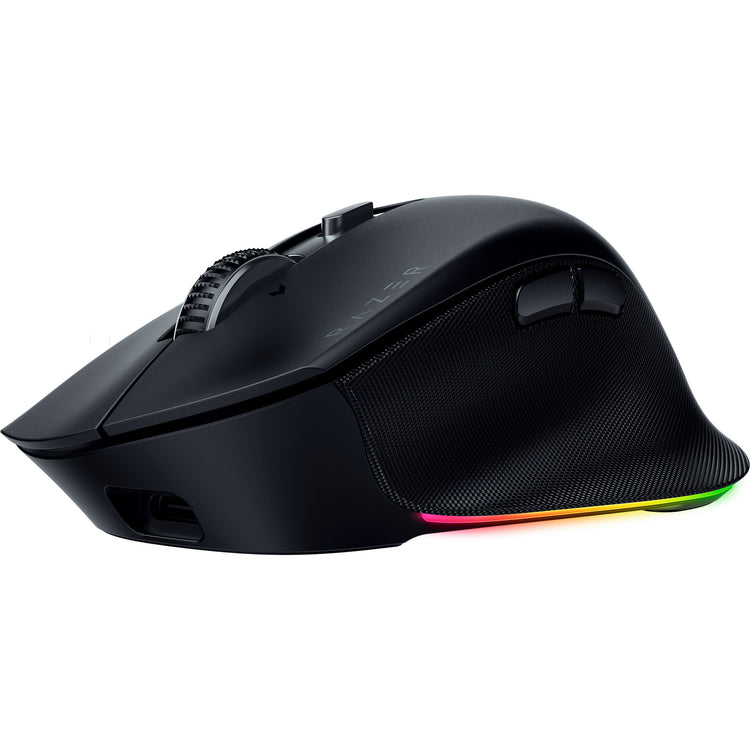 Razer Pro Click v2 Gaming-Maus (schwarz, bis zu 30.000 dpi, USB-C Bluetooth 2,4 GHz)
