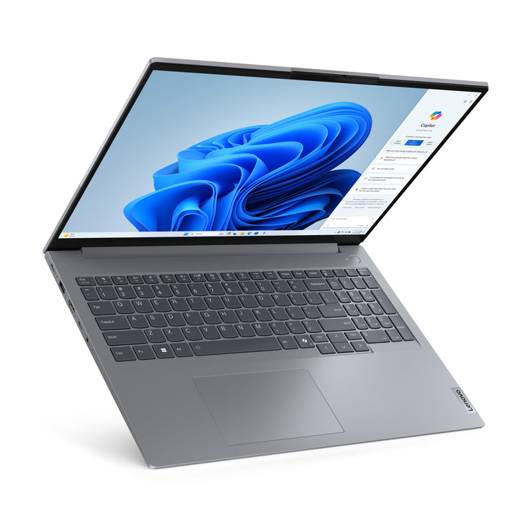 Lenovo thinkbook 16 g7 arp (21mw00ckmh) 16 Laptop (grau | Ryzen 5 7535hs | Radeon 660m | 16 GB | 512 GB SSD)
