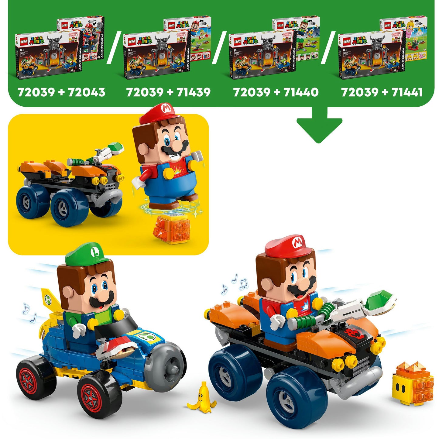 LEGO Super Mario 72039 Bowsers Schloss