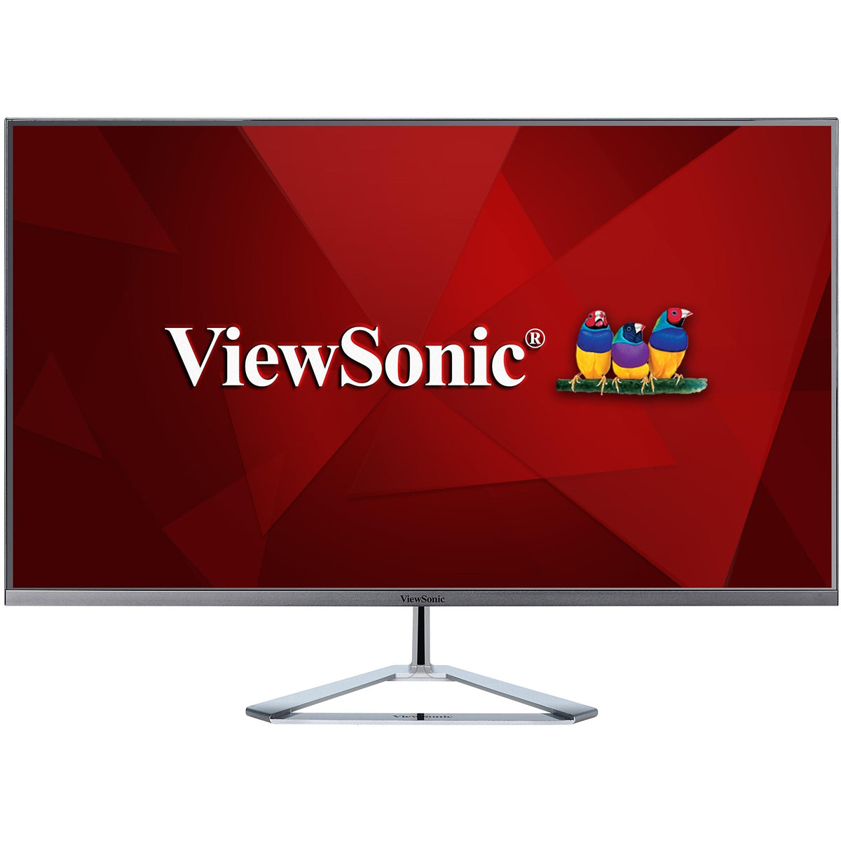 Viewsonic vx3276-mhd-3 31,5 Monitor (Schwarz (matt) Silber, 1x HDMI, 1x DisplayPort, VGA, Audio)