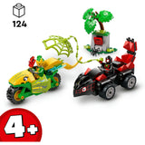 Lego Lego Spidey 11198 Spin und Elektro -Verfolgung mit Dinosaurierfahrzeugen - afbeelding 3