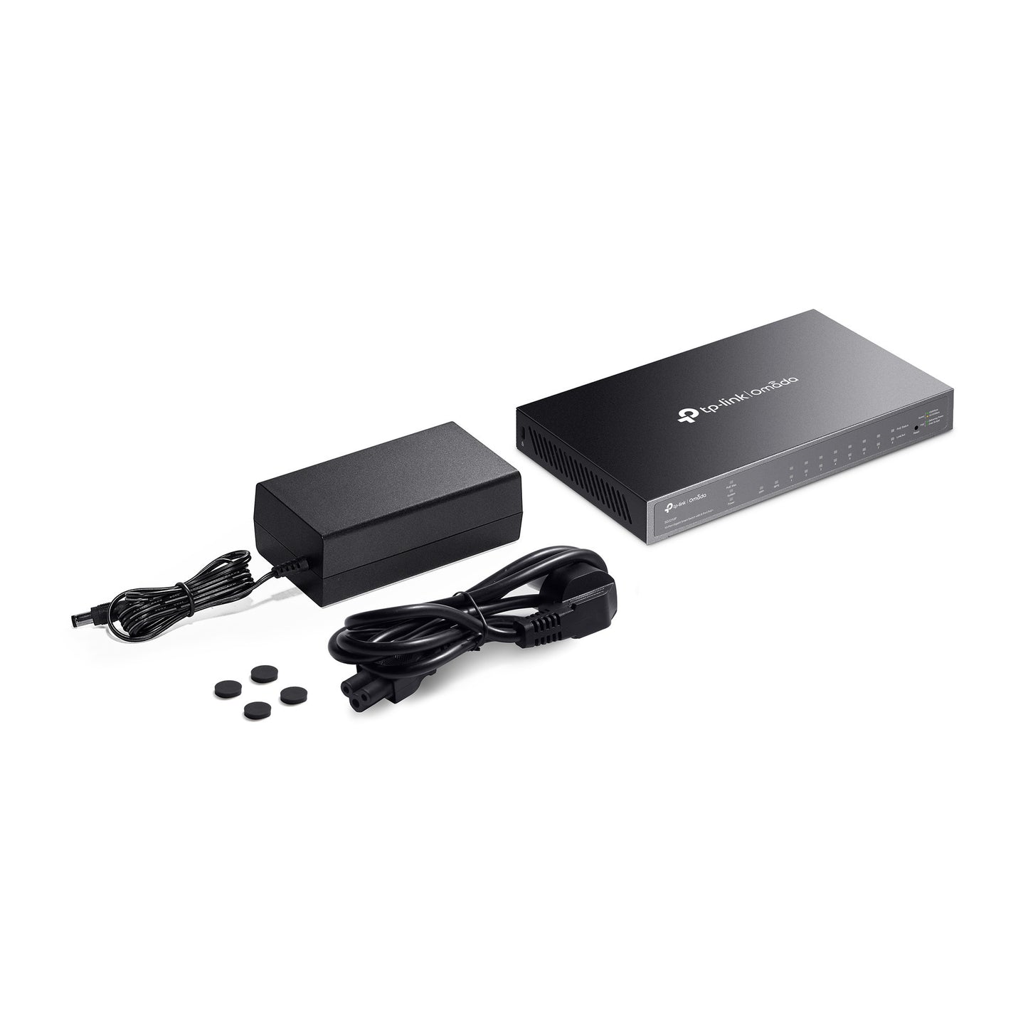Tp-Link Omada SG2210P 10-Port-Gigabit-Smart-Switch (schwarz, 8x PoE+, 2x Gigabit SFP)