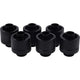Alphacool Eiszapfen 16 10 mm Klemmverschraubung (schwarz, 6 Stück)
