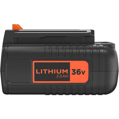 Black Decker Black Decker BL2536-XJ Schieber Batterie 36 V 2.5AH Schwarz Orange