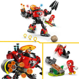 Lego Sonic 77005 Knuckles gegen Dr. Eggman Egg Crusher Mecha - afbeelding 4