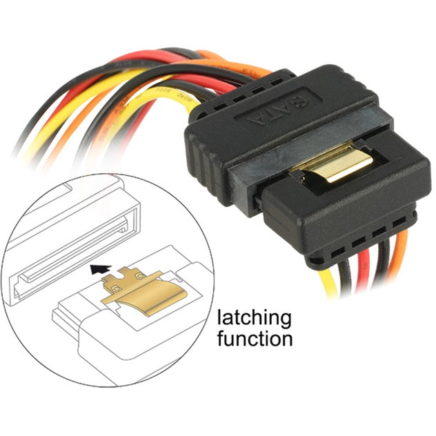 Delock Sata 15-pin> 2 x Sata 15-polige Kraft