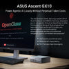 Asus Ascent GX10 Arm V9.2-A 128 2 Mini-PC (Dunkelgrau | NVIDIA GB10 Grace Blackwell | DGX Spark | NVLINK-C2C | 128 GB | 2 TB SSD)