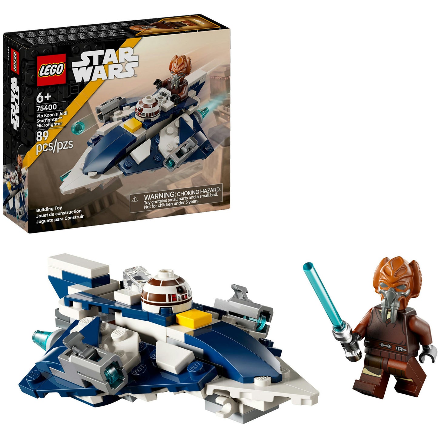 LEGO 75400 Star Wars Plo Koons Jedi Starfighter Mikrofighter