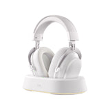 Mchose V9 Turbo+ magnetisches kabelloses Over-Ear-Gaming-Headset (weiß silber, Nintendo Switch, Playstation 4, Playstation 5, Mobil, PC, 2,4 g Bluetooth USB) - afbeelding 1