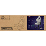 Trust GXT 723B Ruya bequemer Gaming-Stuhl aus Stoff - afbeelding 9